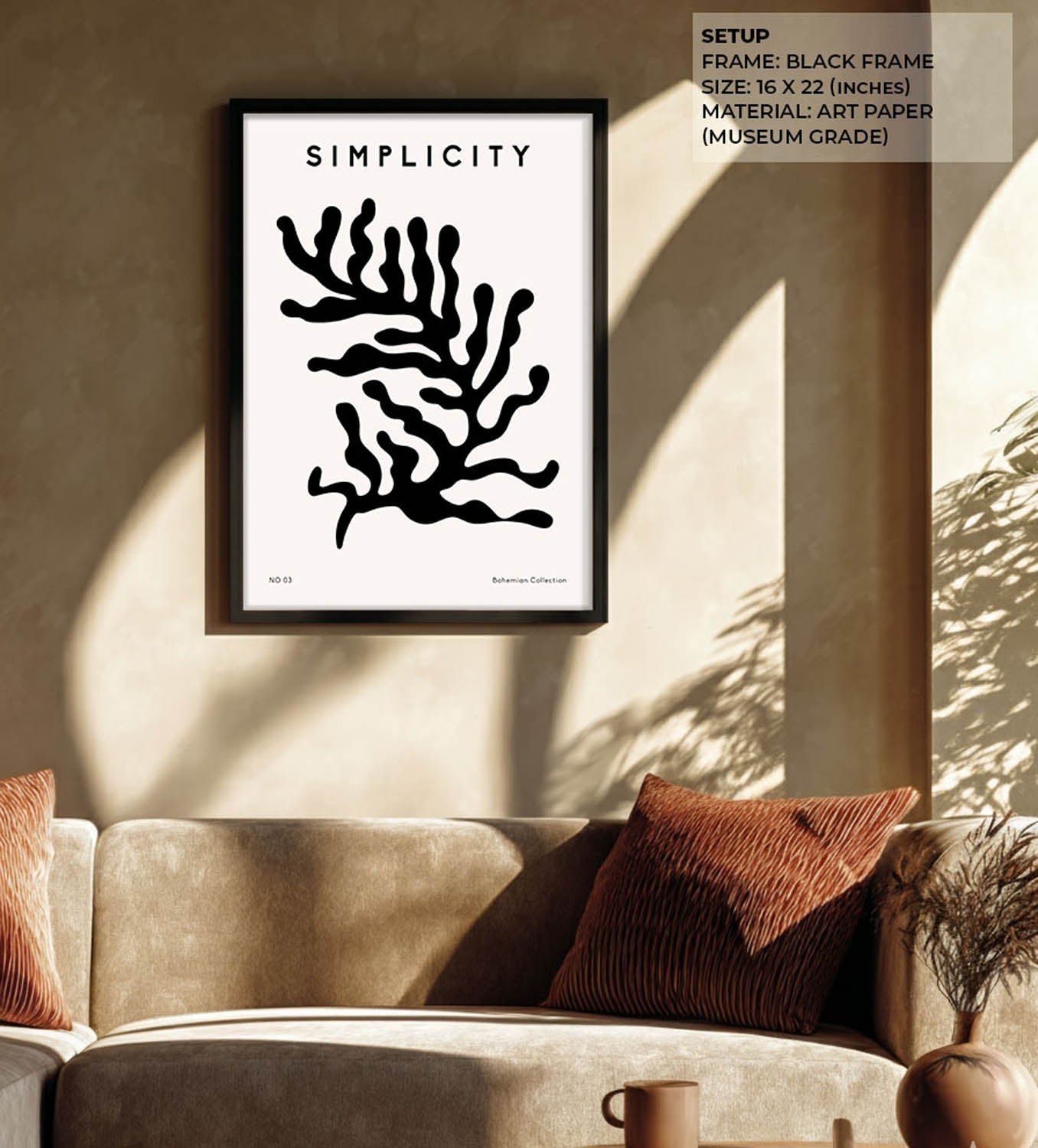 Minimal Elegance Wall Painting