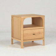 Hug Oak Wood Bedside