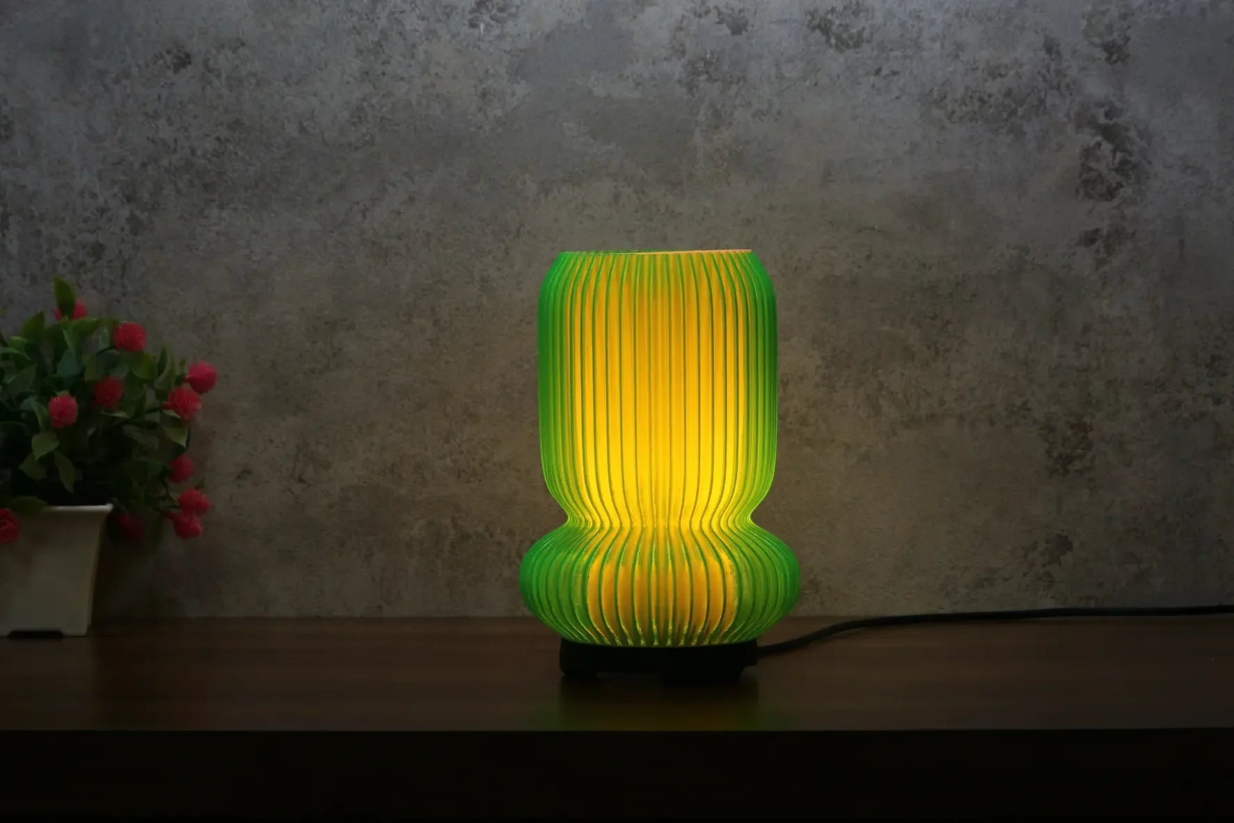 Amber Drift Table Lamp