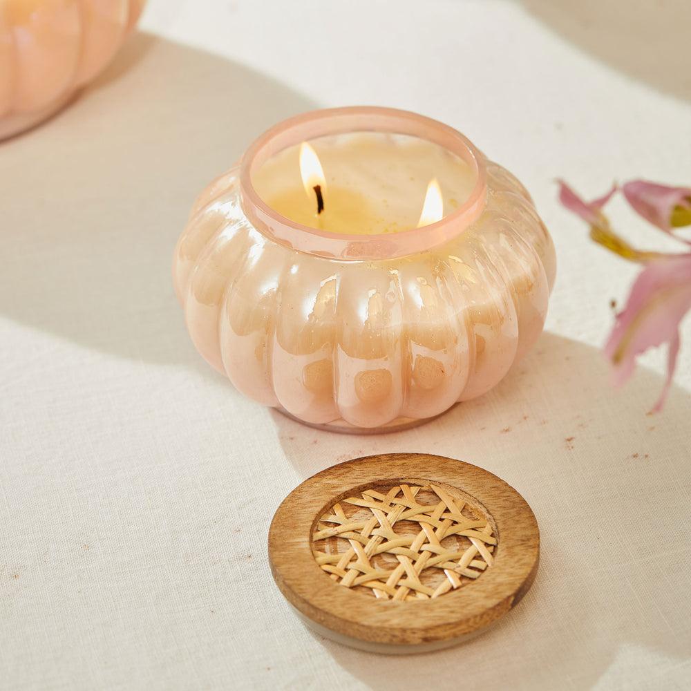 Boho Lustre Lid Jar Candle