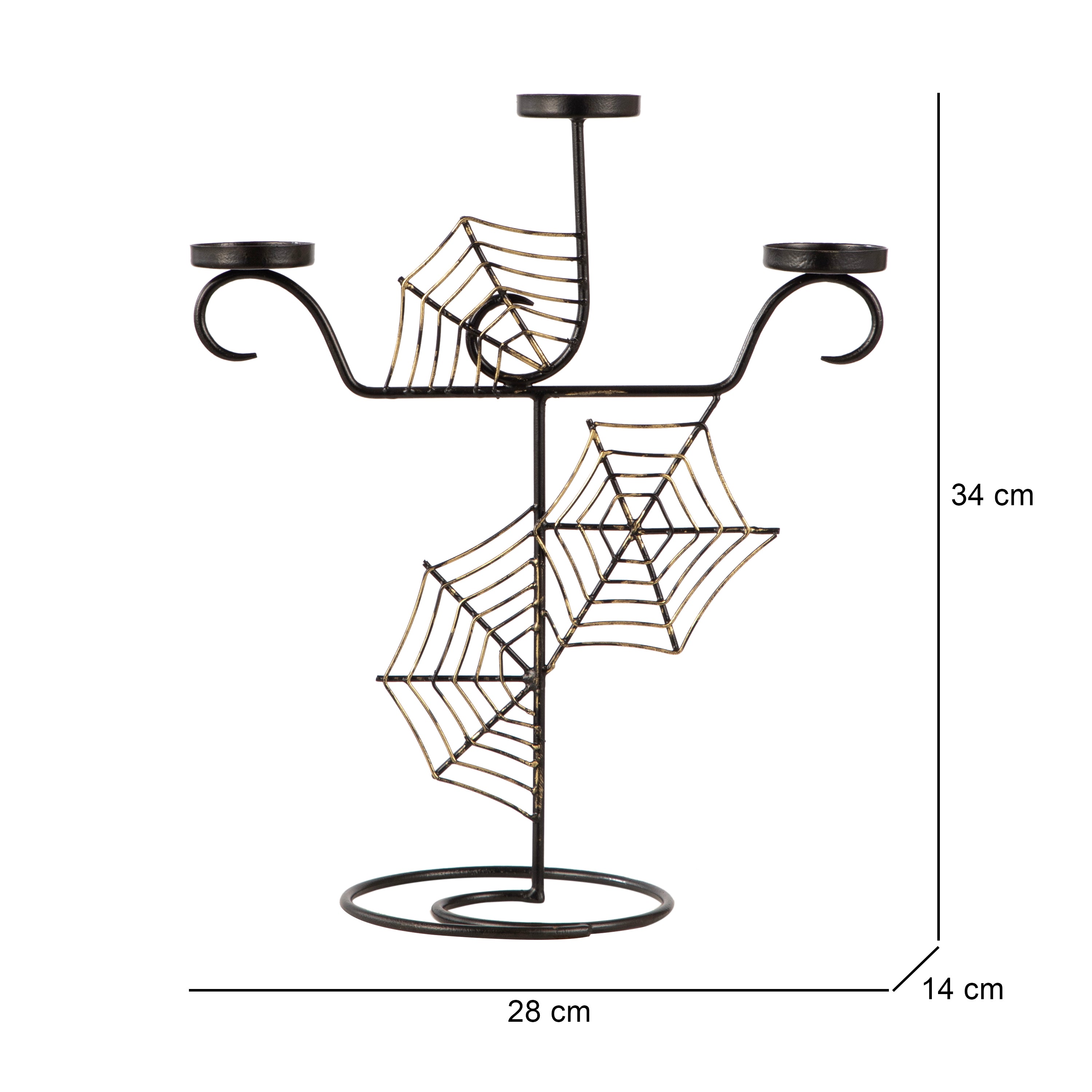 Velox Metal Candle Stand
