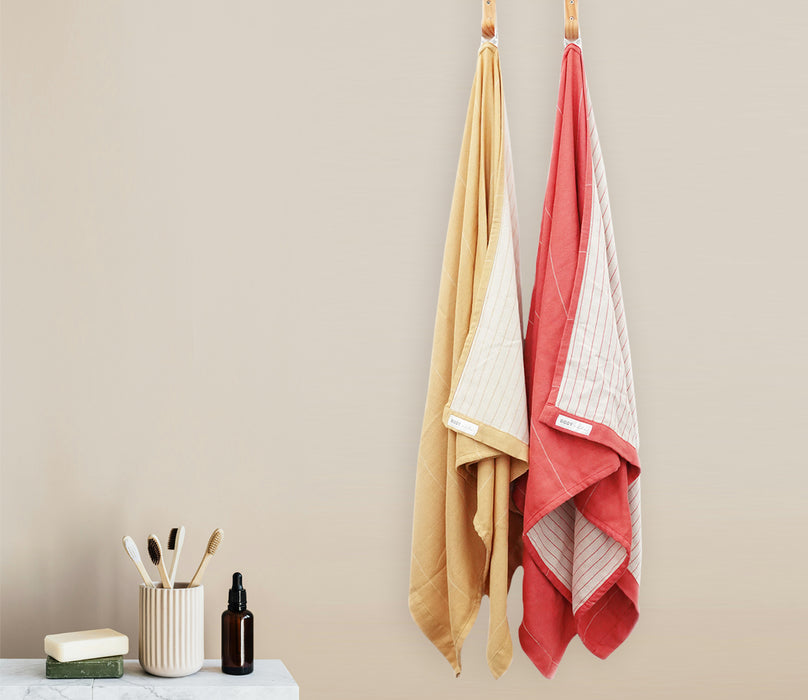 Aloevera Double Cloth Bath Towel Pack of 2