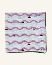 Dab Dab Fish | Napkin | Slub Cotton