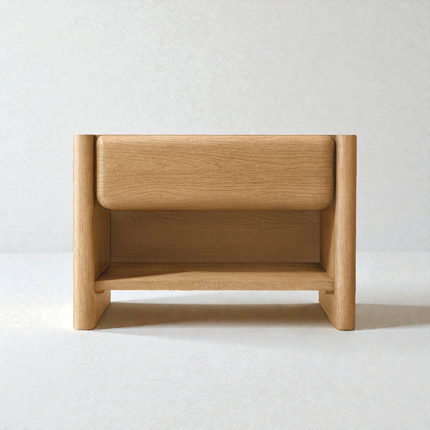 Nona Open Storage Bedside