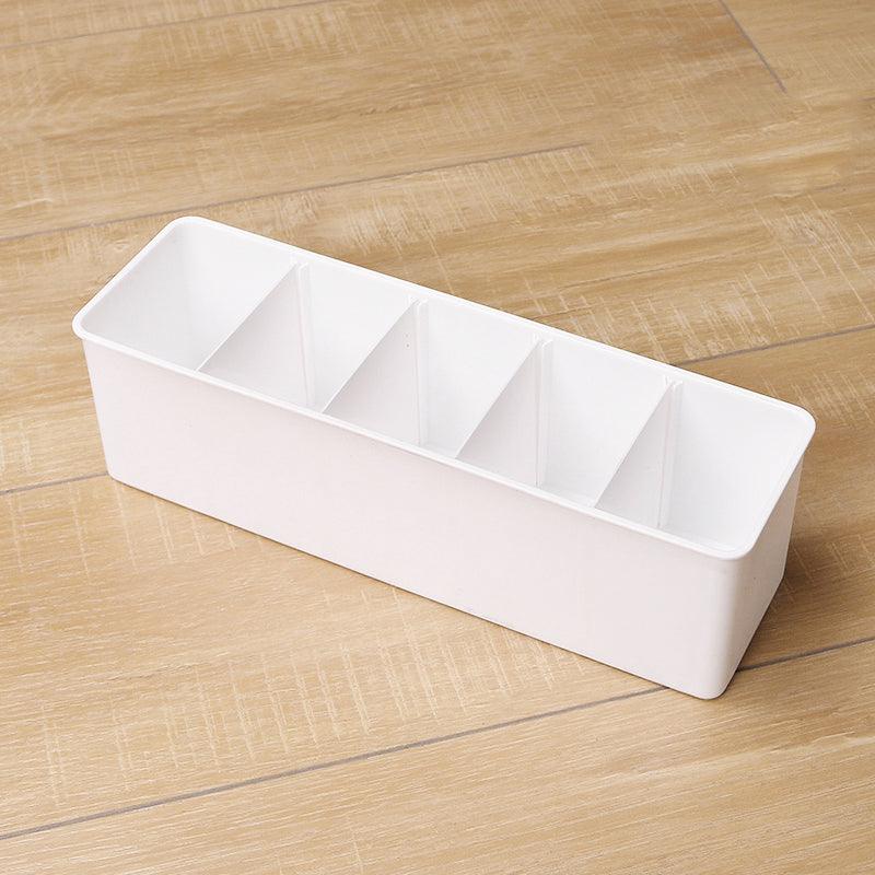 Small Storage Tray With Divider (Set of 3)