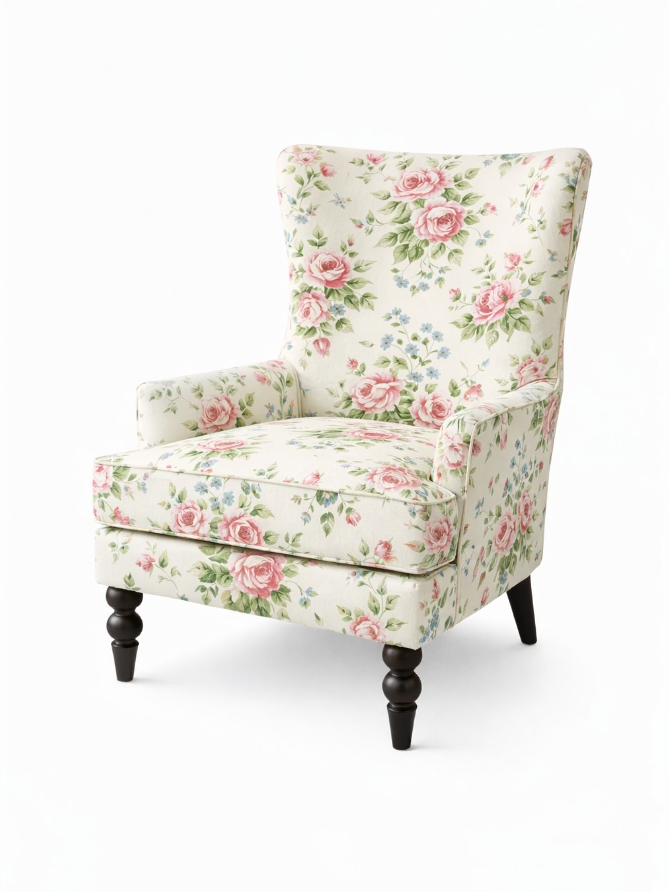 Heritage Blossom Print Armchair