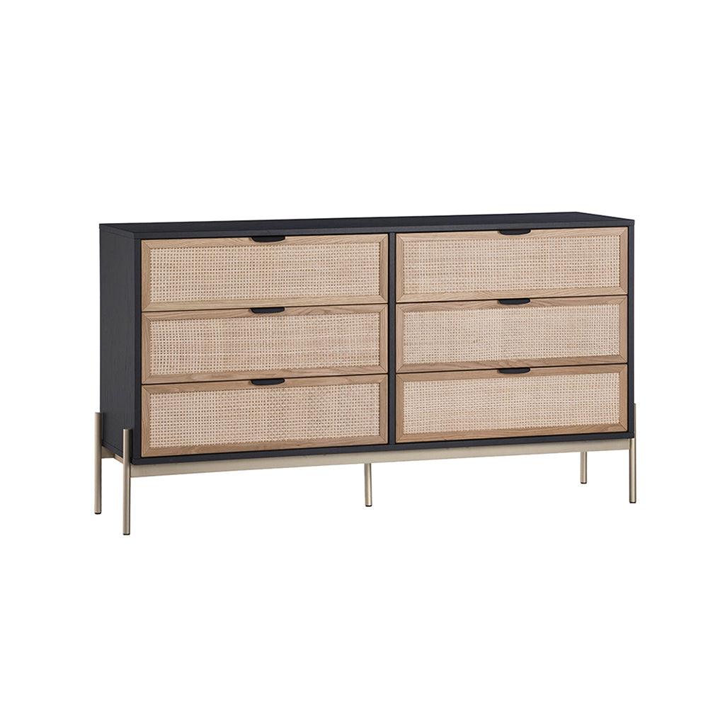 Rattan Chest Of Drawer
