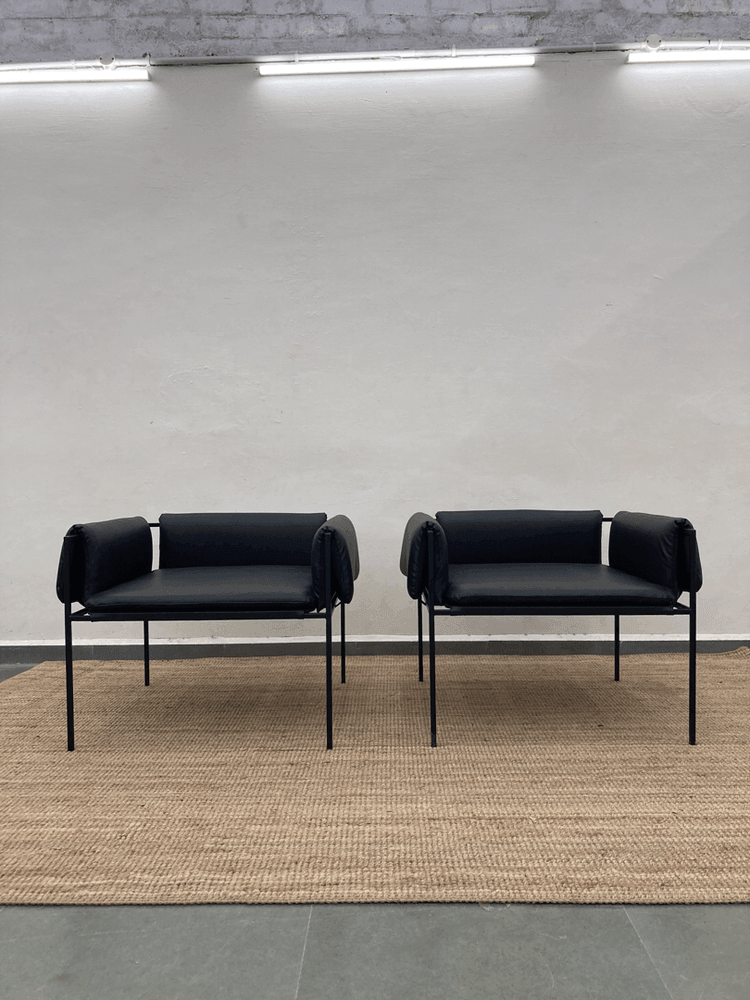 Floft Armchair | Fabric Upholstery, Metal