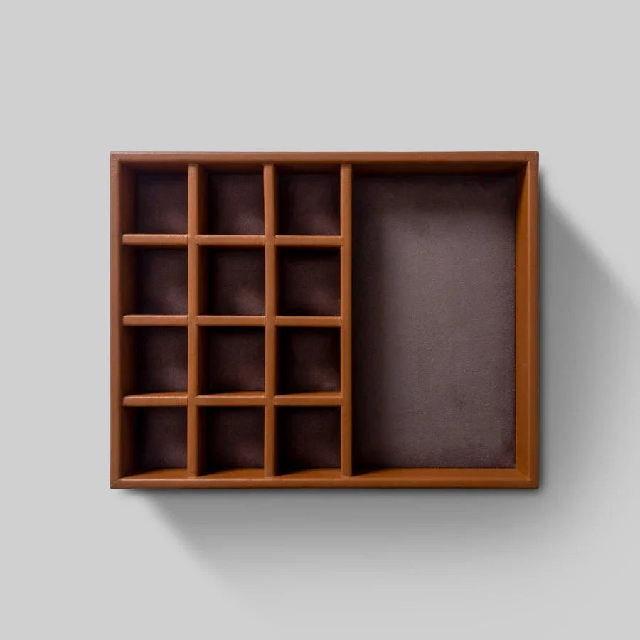 Luxe Jewellery Tray | Brown