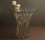 Twines Side Table | Artistic Corner Table for Living Room | Home Decor Luxury End Tables