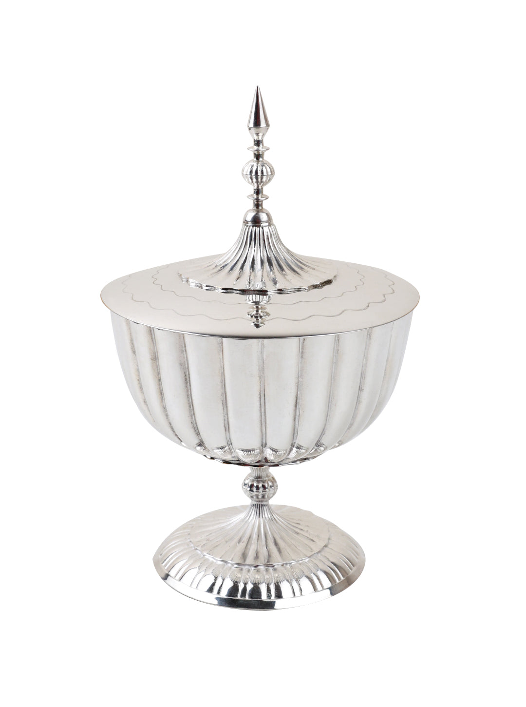 Regal Charm Silver Nut Bowl