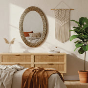 Sterling Oval Mirror