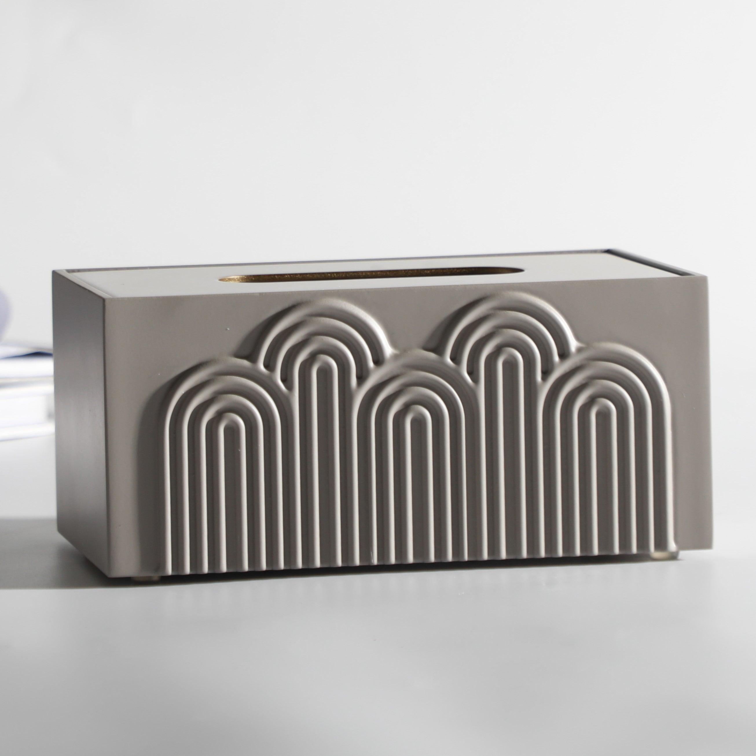 Elegant Beige Tissue Box