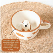 Stylish Doggy Delight Coffee Mug & Printed Tea Cups for Gift