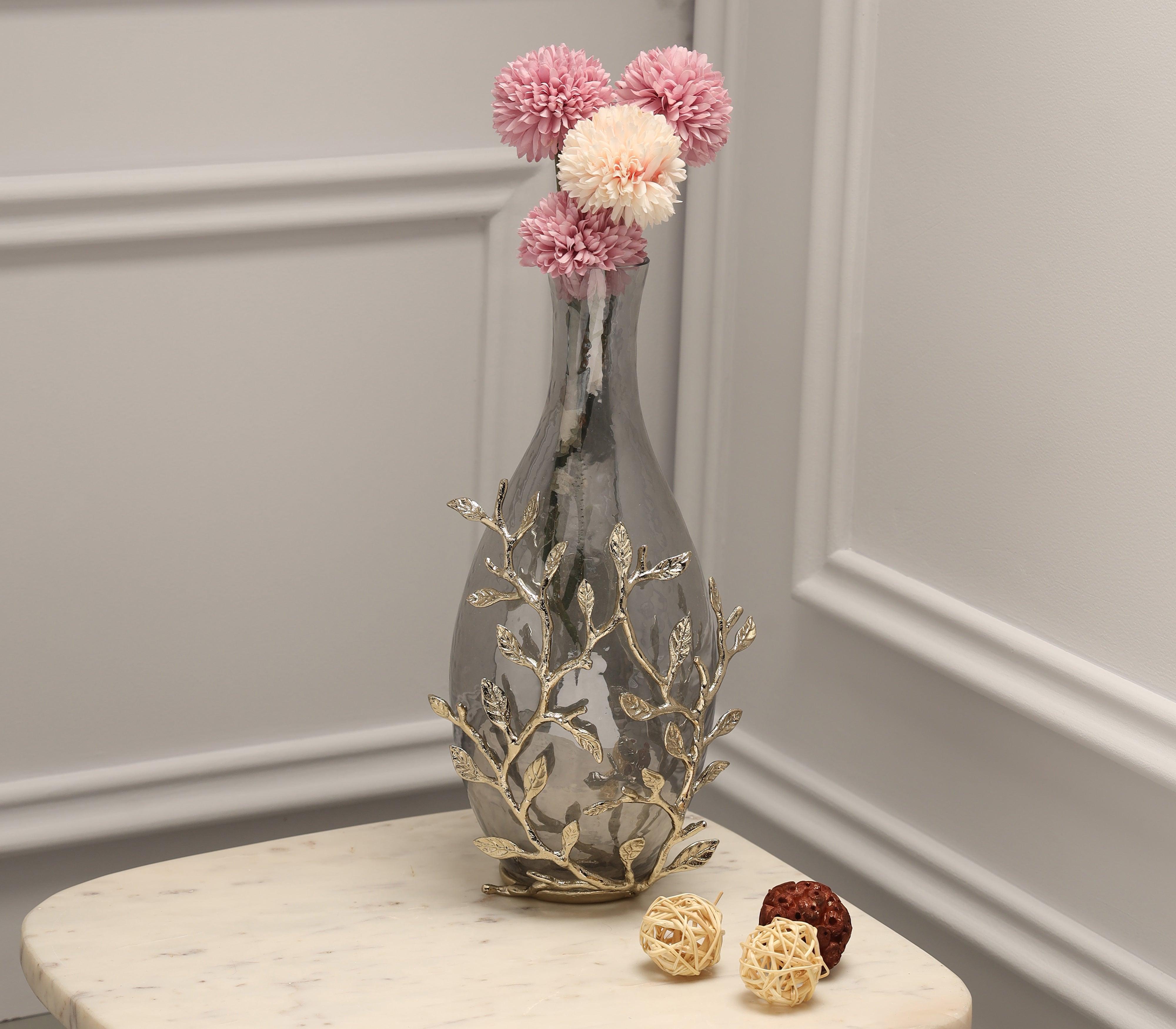 Tree of Life Vase | Gold Finished