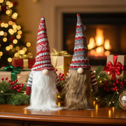 Knitted Christmas Wine Bottle Cover – Nordic Gnome Design