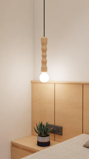 Pravaah | Pendant Lamp | Teak Wood