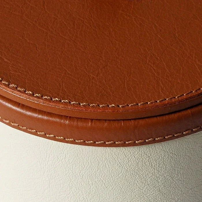 Leather Candle Holder