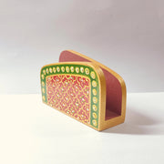 Meenakari Red Napkin Stand