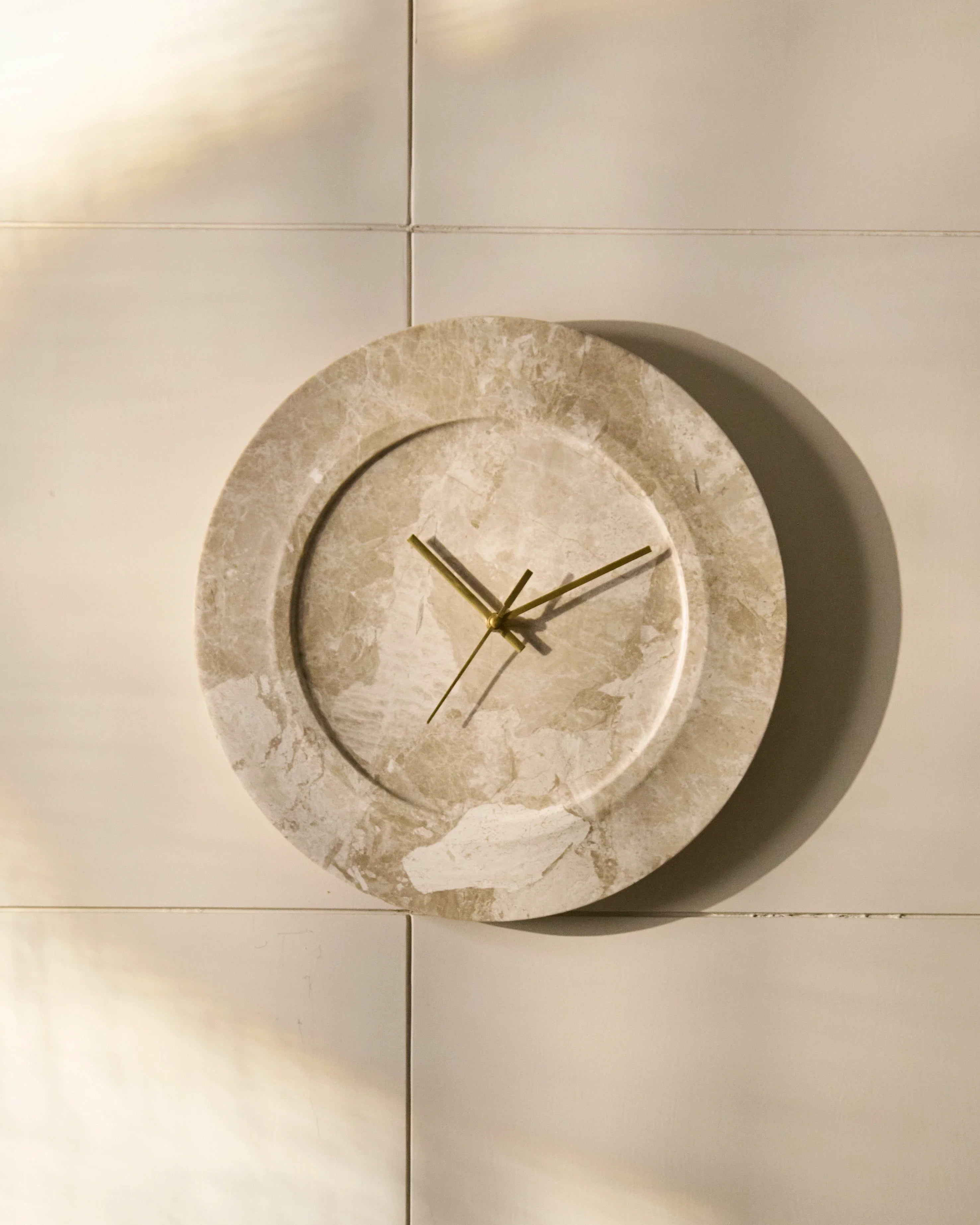 Caro - Beige Wall Clock