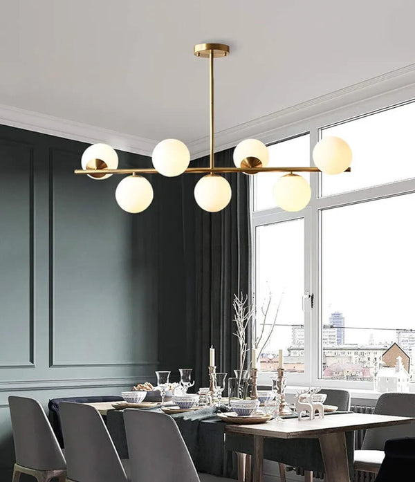 Modern Glass Chandelier | Hanging Lights For Living Room