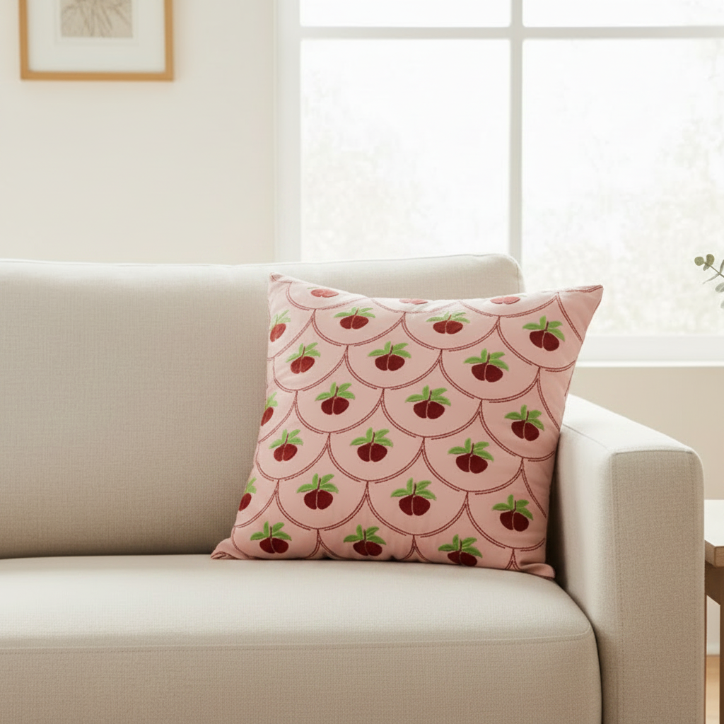 Berry Blush Cushion Cover