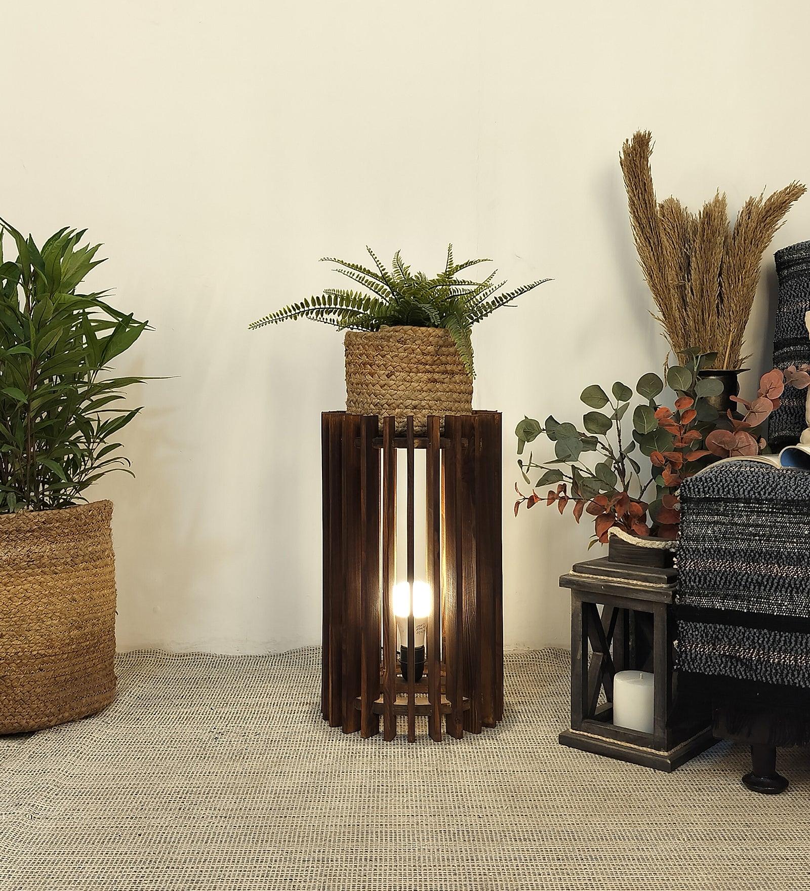 Ventus Sidekick Wooden Floor Lamp