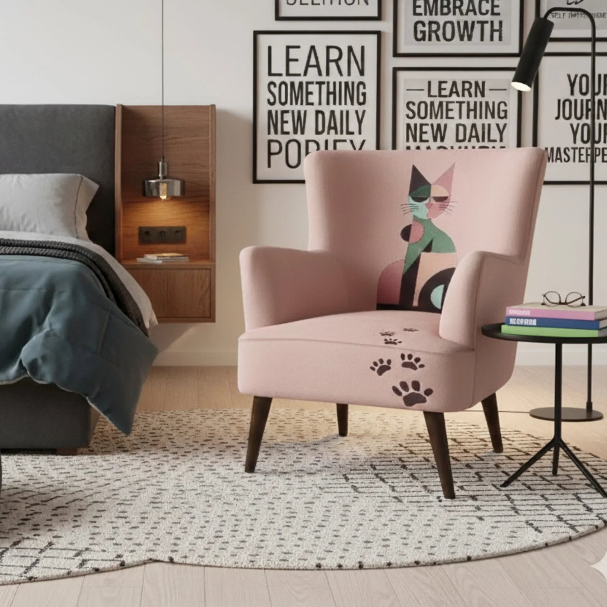 Purrfectly Chic Armchair