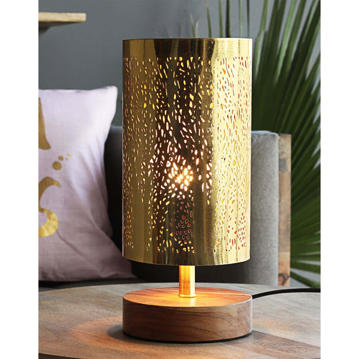 Aman Table Lamp | Copper Table Lamps for Bedroom