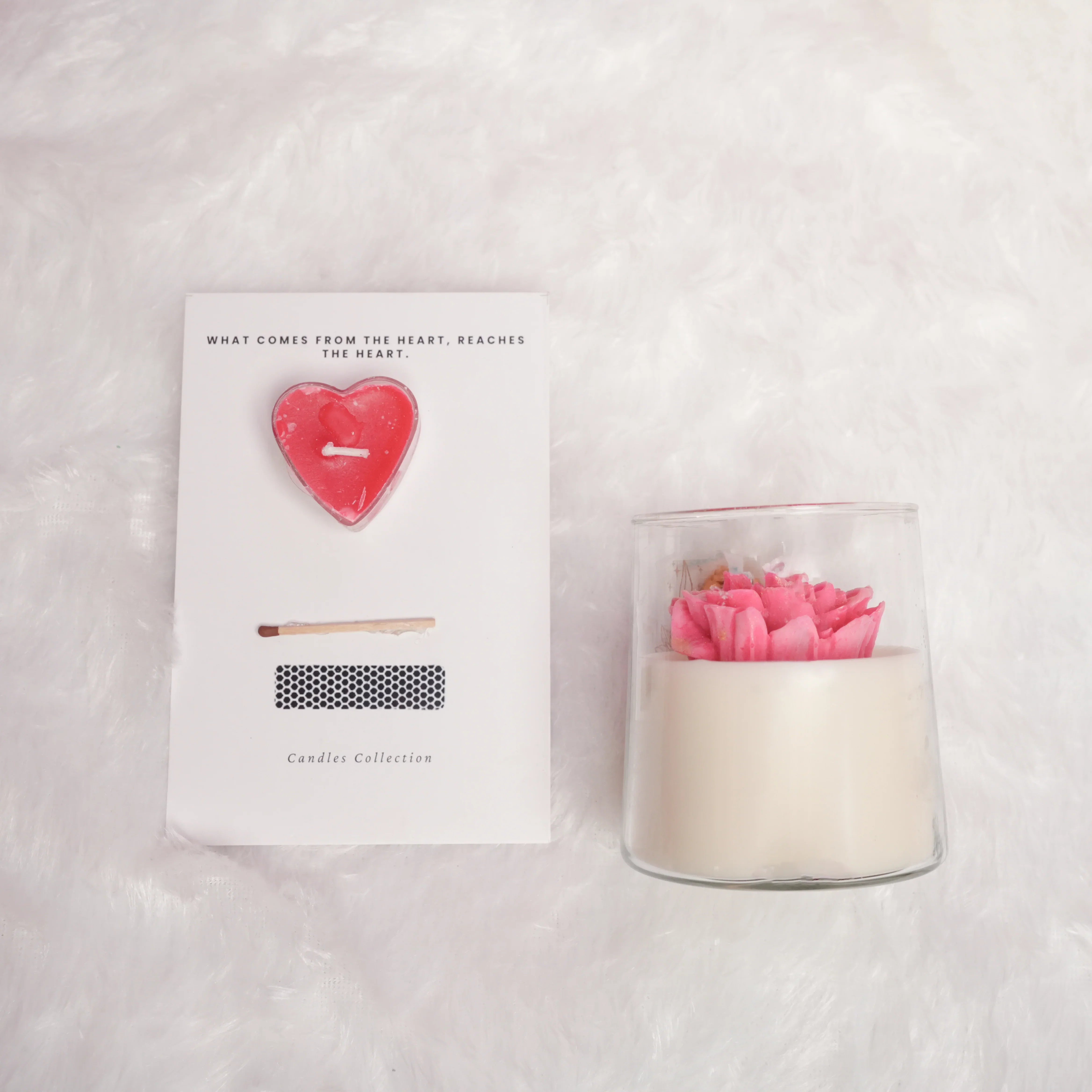 Petal Glow candle