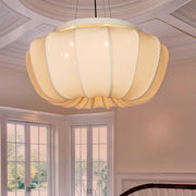 Modern Inverted Umbrella Fabric Pendant
  Light