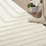 Liner Rug Cream White 100% Wool - Floor Covering