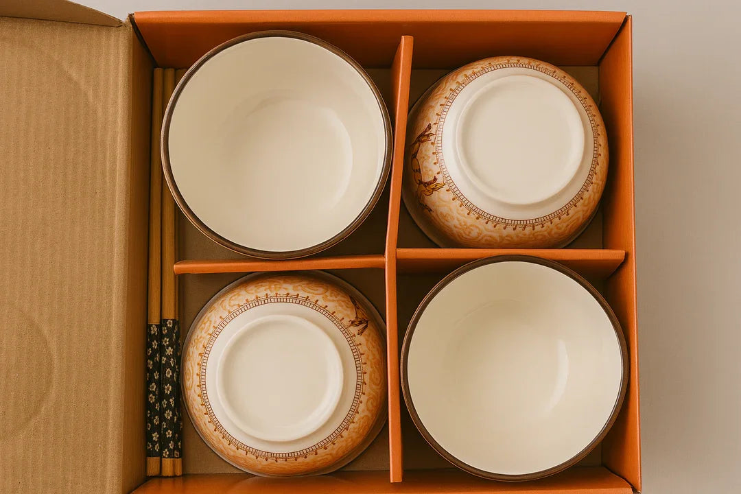 Chetak Ethnic Serving Bowl (300 ML) - Set Of Four