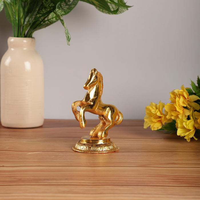 Small Galloping Horse Showpiece Decorative Accent