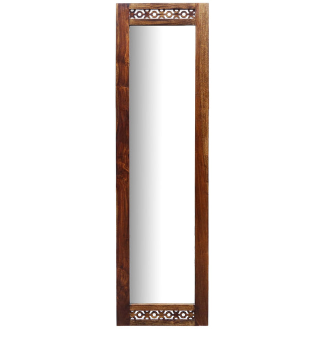 Solid Wood Floor Rested Mirror