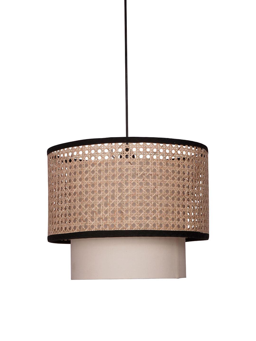 Contemporary Single Ceiling Light lamp With Concentric Drum Shades