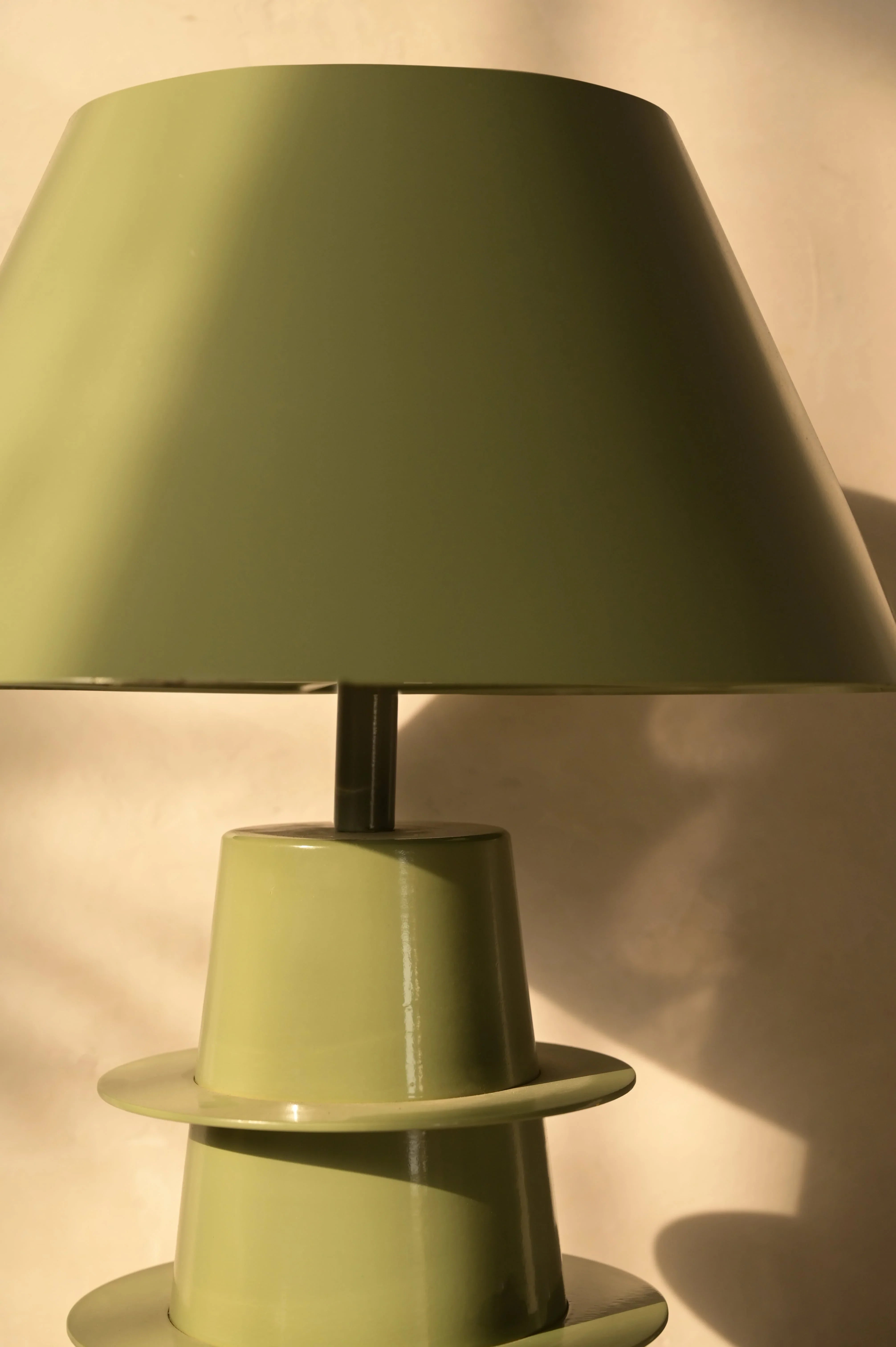 Nova Designer Table Lamp for Living Room & Bedroom | Modern Green Bedside Lamp for Home Decor
