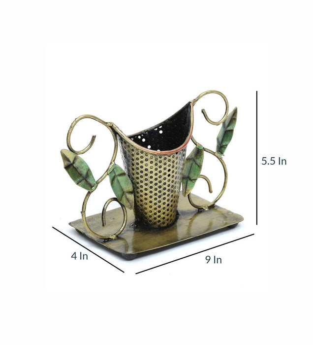 Leaf Pen Stand for Table & Desk Organizer | Pen Pencil Holder