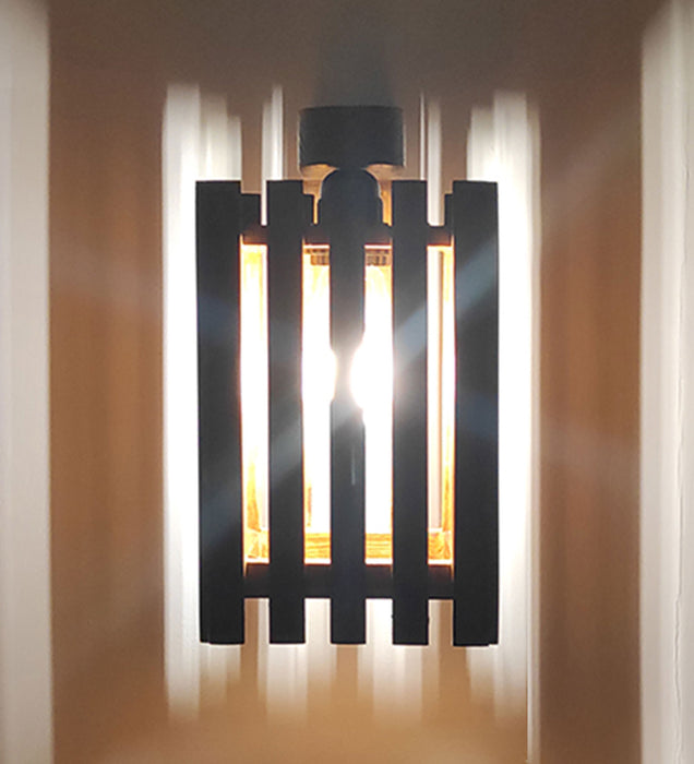 Elegant Brown Wooden Wall Light & Wall Lamp for Bedroom