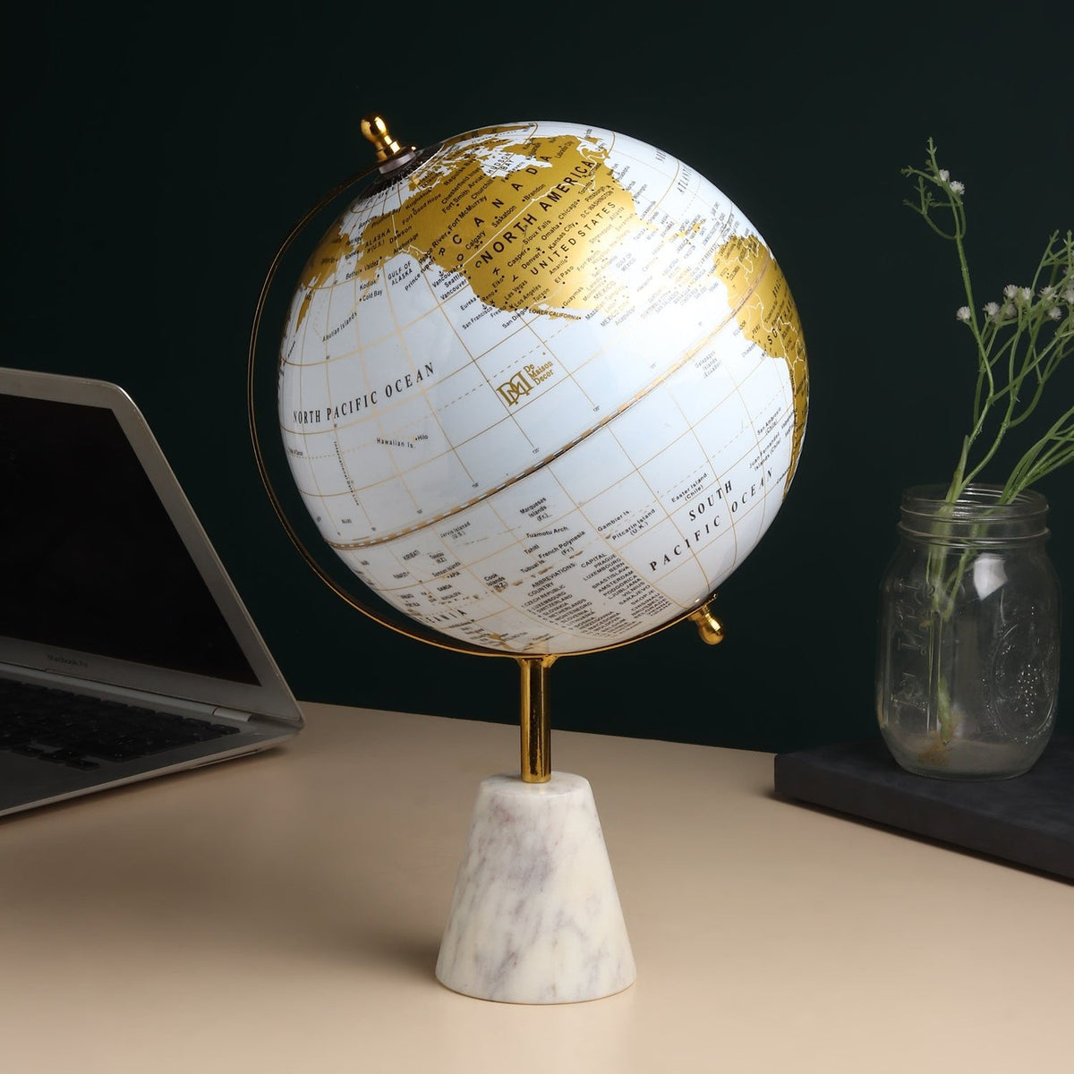 Aerion Marble Globe