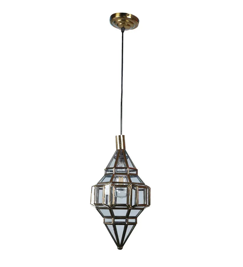 Gold Iron Hanging Light | E27 holder | without Bulb | Emira