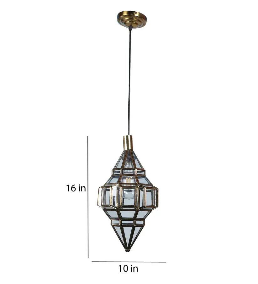 Gold Iron Hanging Light | E27 holder | without Bulb | Emira