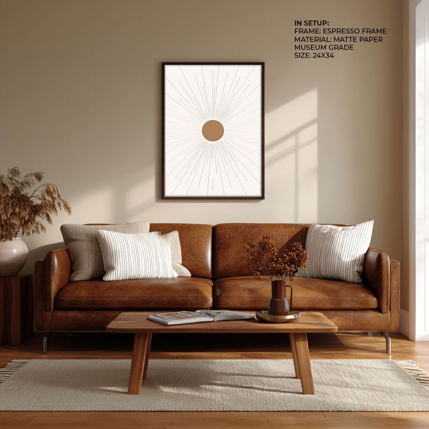 Radiant Wall Painting