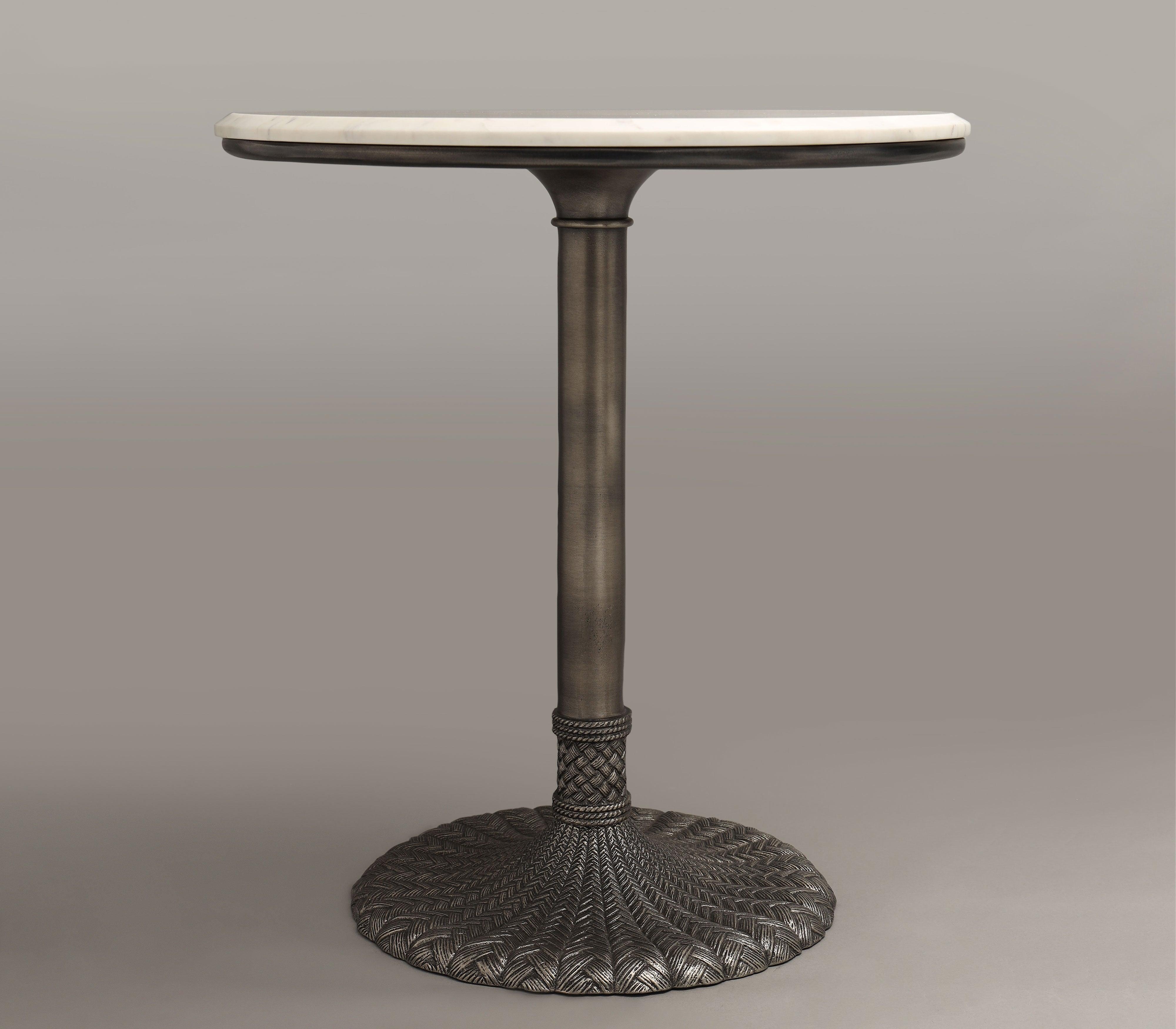 Braided Sofa Side Table for Living Room | Luxurious Corner Table | Bedside Table | Small End Table