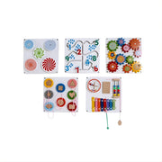 Toys Wall Panel Sensory Activity Learning Board Toys (Set of 5)