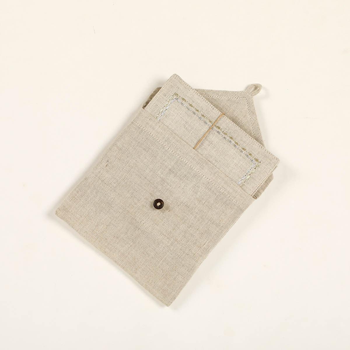 Lurex Embroidered Cocktail Napkins Set Of 6