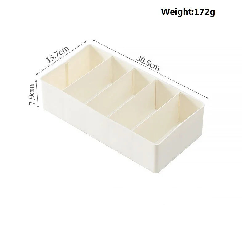 Large Storage Tray  With Divider (Set Of 2)