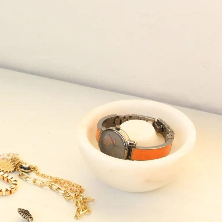 Concentric Jewelry Organizer | Marble