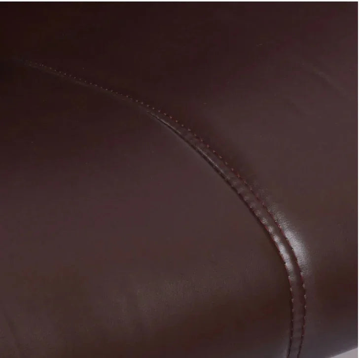 Chloe Carina High-Back Brown Office Chair | Ergonomic Leatherite chair for Office & Home