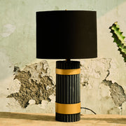 Fluted Bar Table Lamp